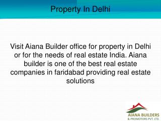 Property In Delhi