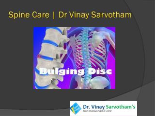 Spine Care By dr vinay sarvotham