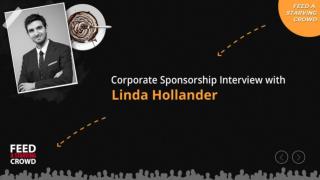 Corporate Sponsorship Interview With Linda Hollander - Part1