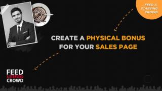 Createa Physical Bonus For Your Sales Page