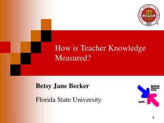 How is Teacher Knowledge Measured?
