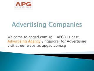 Best Ad Agencies in Singapore