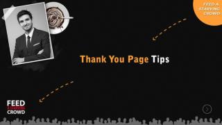 Thank You Page Tips