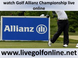 live Allianz Championship Golf 2015