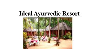Ayurvedic health resort