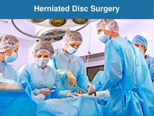 Herniated Disc Surgery