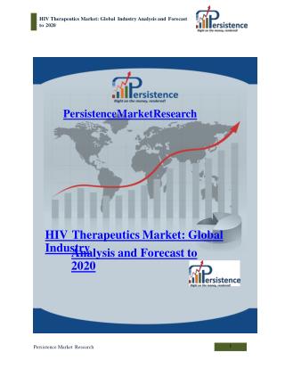 HIV Therapeutics Market: Global Industry Analysis and Foreca