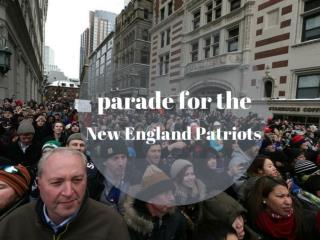 Super Bowl victory parade for the New England Patriots