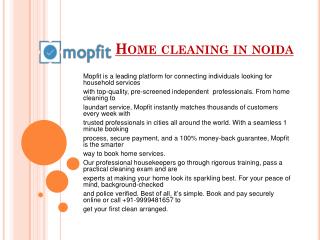cleaning services in noida