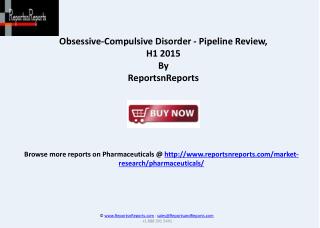 Obsessive Compulsive Disorder Therapeutic Pipeline Review 20