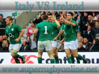 Italy vs Ireland live on webstreaming