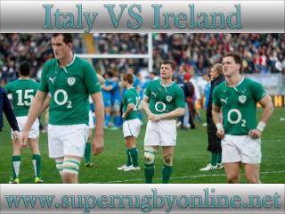 watch Ireland vs Italy 6 Nations rugby online live
