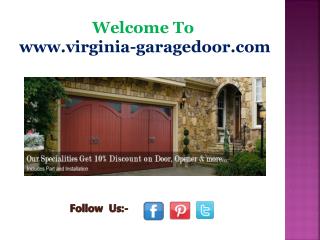 Garage Door Repair Service in Burke