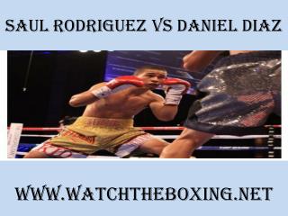 watch Saul Rodriguez vs Daniel Diaz