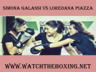 watch Simona Galassi vs Loredana Piazza 7 February 2015 live