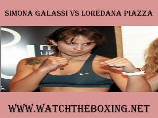 watch Simona Galassi vs Loredana Piazza online streaming