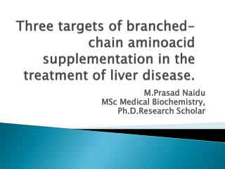 BRANCHED CHAIN AMINOACIDS