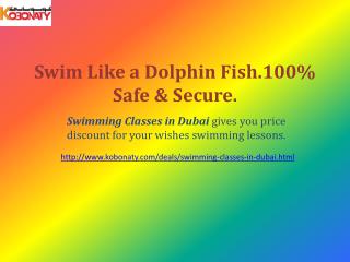 Swimming Classes in Dubai