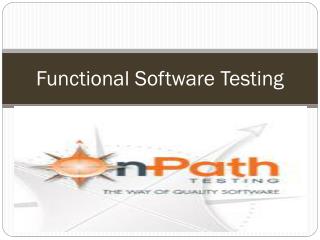 Functional Software Testing