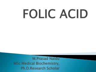 FOLIC ACID