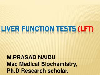 LIVER FUNCTION TESTS