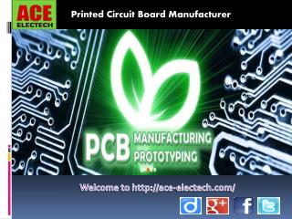 ACE Electech is a reliable one-stop PCB solution Supplier in