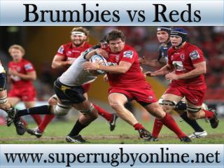 watch Brumbies vs Reds live telecast