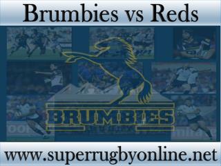 Brumbies vs Reds live on webstreaming