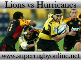 watch Lions vs Hurricanes