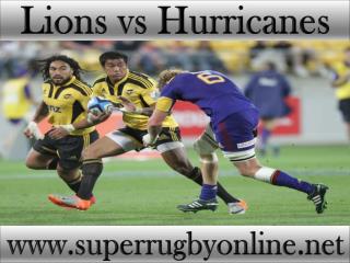 how to watch Lions vs Hurricanes online