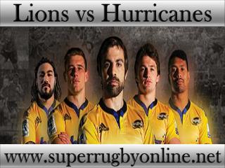 watch Lions vs Hurricanes online