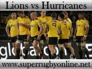 see Lions vs Hurricanes online