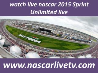 Watch Nascar Sprint Unlimited at Daytona Live