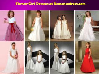 Flower Girl Dresses at Romancedress.com