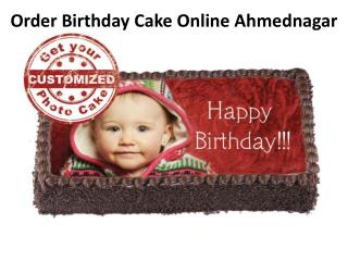 Order Birthday Cake Online Ahmednagar