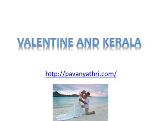 Valentine in Kerala Backwaters