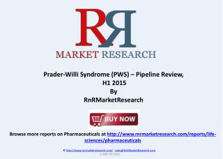 Prader-Willi Syndrome Pipeline Review 2015