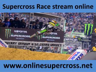 Supercross Race stream online