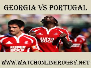 live Georgia vs Portugal