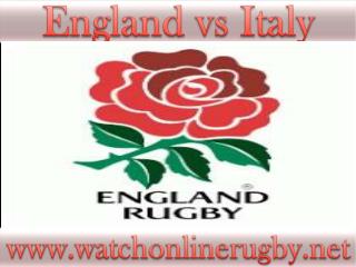 watch England vs Italy online