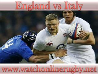 6 Nations rugby England vs Italy