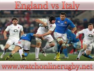 England vs Italy Six Nations