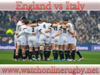 live England vs Italy online