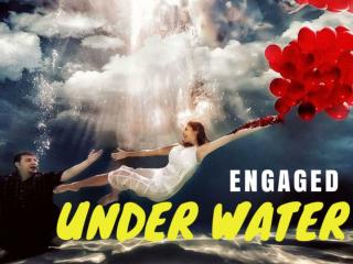 Engaged under water
