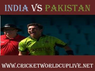 watch India vs Pakistan cricket online