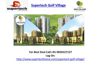 Supertech Golf Village Residential Project