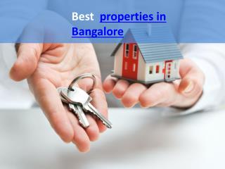 Best properties in Bangalore