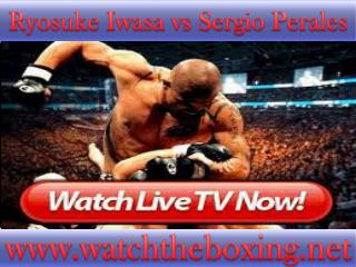 watch online Sergio Perales vs Ryosuke Iwasa boxing match 18