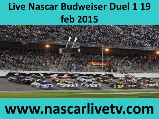 Nascar Sprint Cup 2015 Budweiser Duel 1