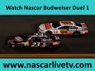 Watch Nascar Budweiser Duel 1 19 feb 2015